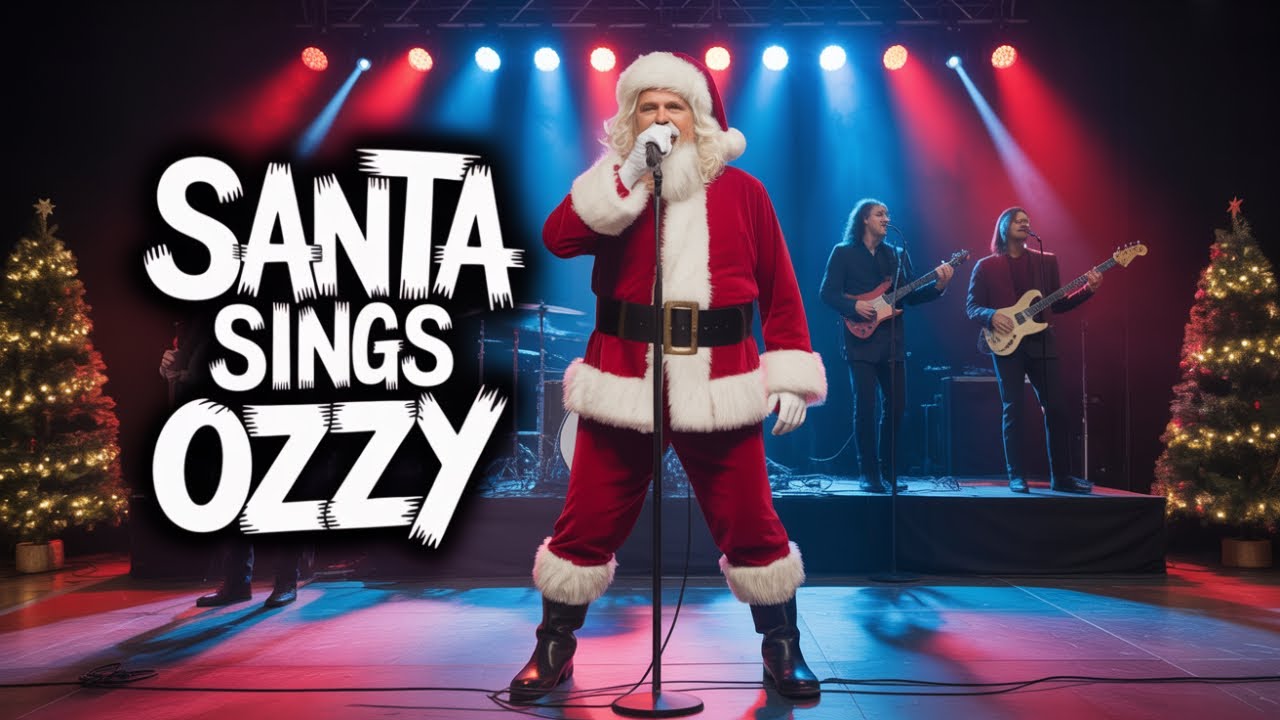 Santa Performance Santa's Metal Christmas | Ozzy Cover Live Performance - YouTube