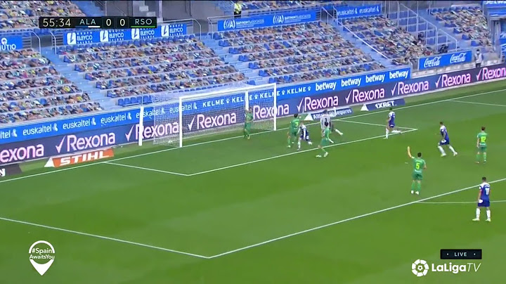 Deportivo Alaves vs real sociedad( but)