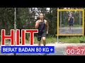 HIIT Membakar lemak perut | Tanpa alat | Tanpa sit up | 80+