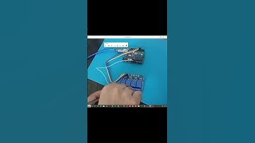 4 relay interface with a PIC16F877A microcontroller. #electronic #microcontroller #circuit #project