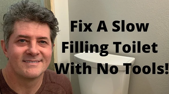 Fix A Slow Filling Toilet Tank-With No Tools! - DayDayNews