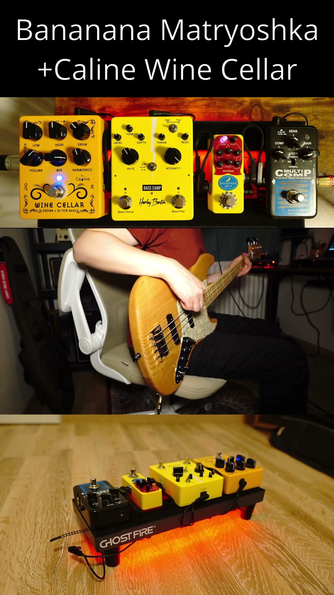 Bass Synth Sounds by Bananana Matryoshka - Bass Pedalboard