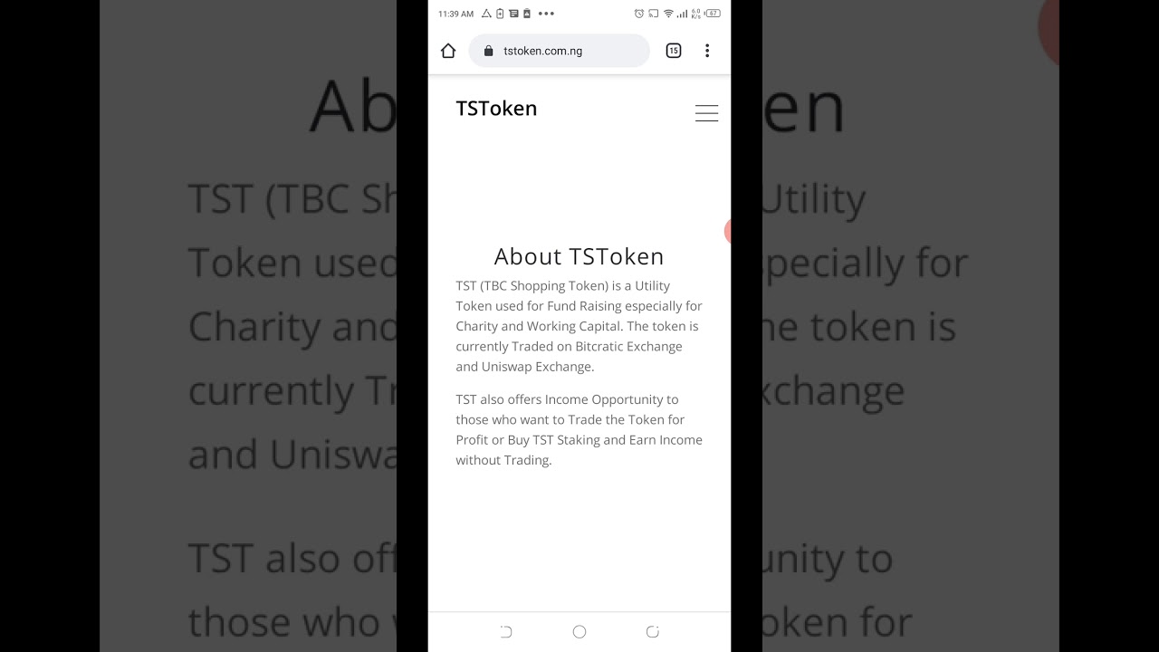 Exchange your BNC (BnoinCoin) to Ethereum using TST