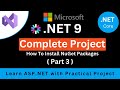 ASP.NET Core MVC Project | Complete ASP.NET Core 9 Course | How to Install Nuget Packages (Part 03)