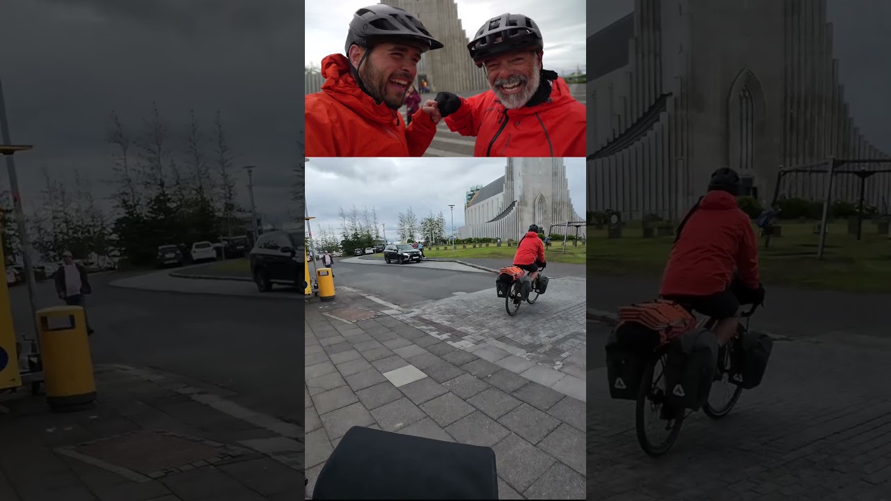 On à fait le tour de l'Islande à vélo