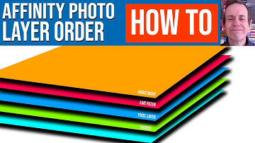Affinity Photo : Basic Use Of Layers / Ordering / Grouping / Effects /  Adjustments Tutorial