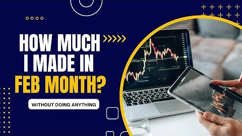 How Much I Made In Feb 2023 without doing Anything | With P&L Statement