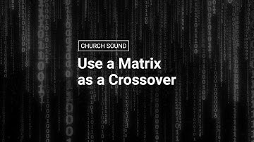 How to Use a Matrix as a Crossover