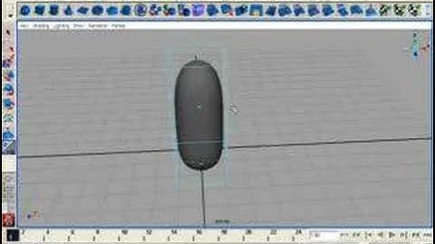 first subdivision object in  maya 8
