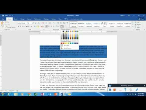 KK Education Society Tutorial : 3 How To use decrease indent /increase indent in Microsoft Word 2016