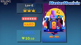 「Rolling Sky」Lov-E | Level 58 [HARD] ★★★★★★ | MasterMonivin