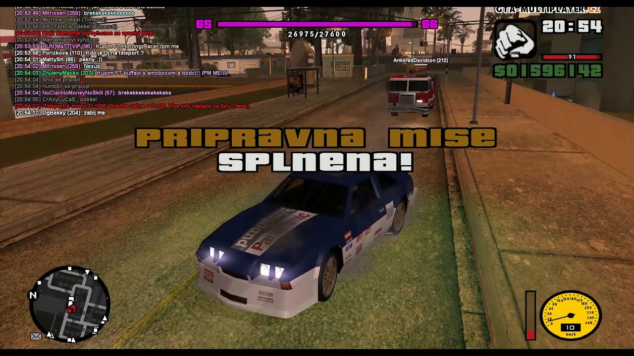 Johny Sindacco přepadnut / Heisty na WTLS / GTA SAMP