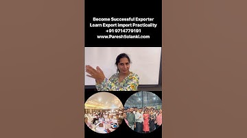 Become a Successful Exporter by Learning Export Import Practically