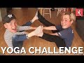 Xxl yoga challenge met stuntkabouter  kalvijn