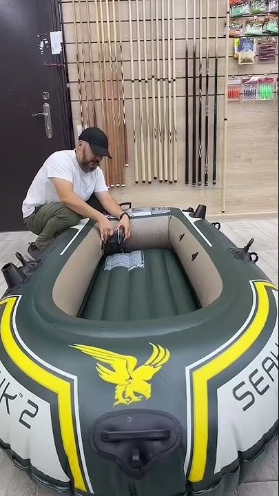 Надувная резиновая лодка INTEX Seahawk 2 🚣🏿‍♀️ цена: 1400000 - YouTube