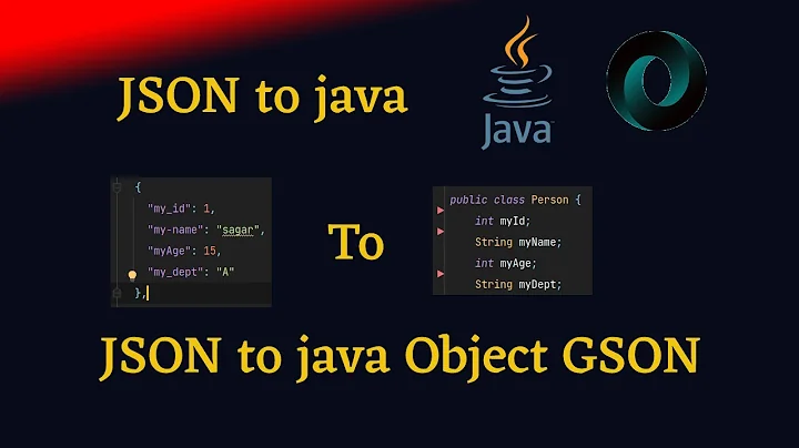 java: Convert JSON object to java object in 1 line with Gson