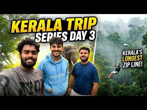 కేరళలో అత్యంత పొడవైన zipline | Longest zipline in Kerala | Wayanad | Day 3 |
