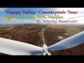 Happy valley yorkshire drone tour to warley reservoir