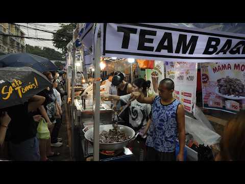 EXPLORING THE BEST NIGHT MARKET in MANILA PHILIPPINES | Filipino Street Food Video Compilation