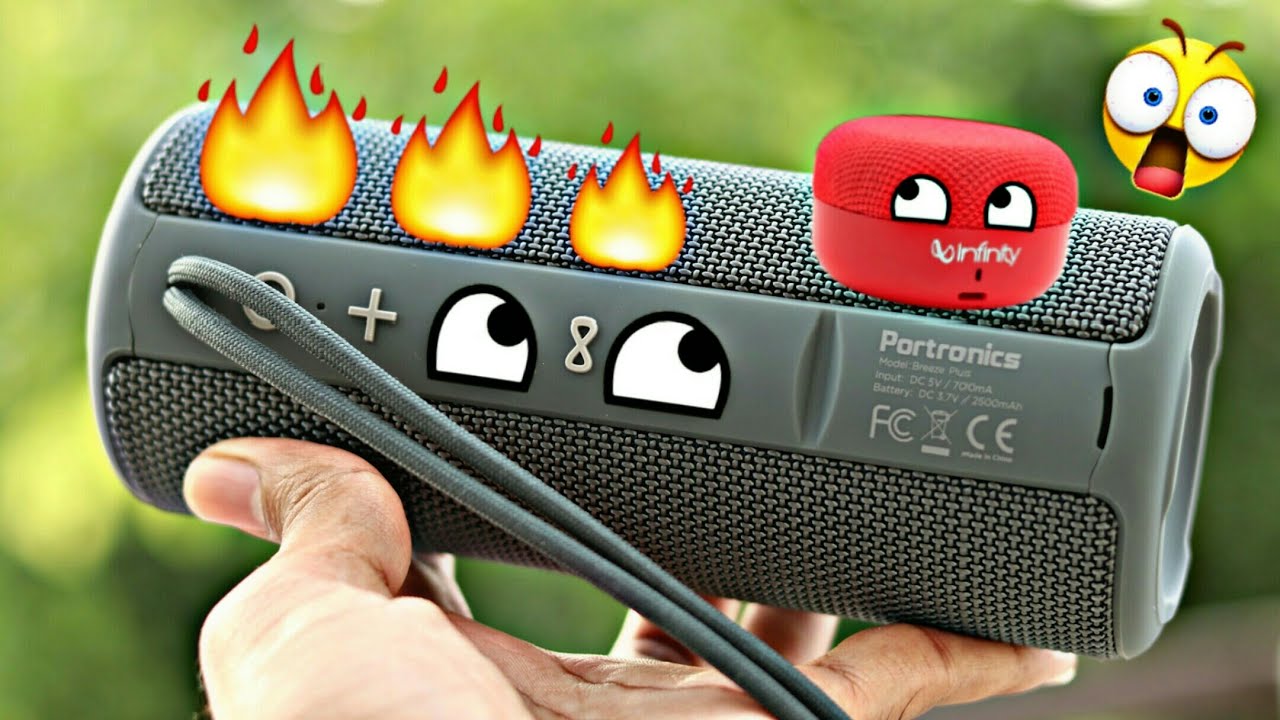 Infinity Portronics Infinity Fuze Pint vs Portronics Breeze Plus Sound Test & Quick ...