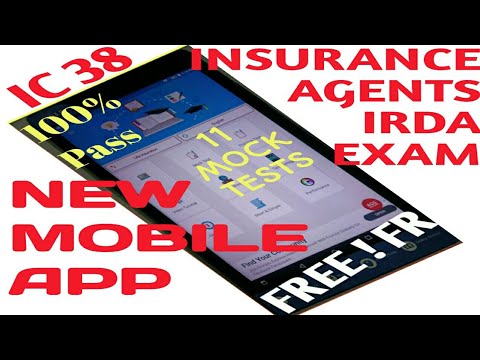 IC 38 Exam, Mobile App for IC 38 exam, How To Pass IRDA IC 38 Exam 100%, Mock tests for IC 38 exam