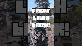 WK 7 Friday Lunch Break! #apprentice #bluecollar #norway #woodworking #learnbydoing #bbq #carpentry