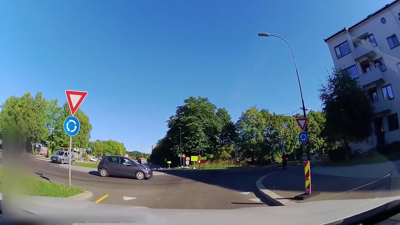 4K / Driver's License Practice Test 1 🇳🇴 Norway / Risløkka Trafikkstasjon / Summer In Oslo City