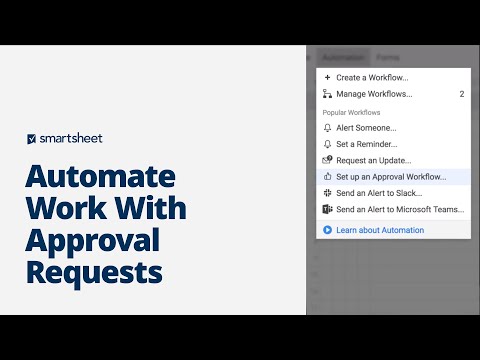 Automate Work With Approval Requests