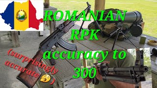 Romanian RPK surprising range review performance on steel