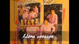Video thumbnail of "Los Leales - Llora corazon"