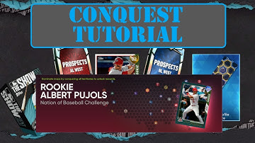 BEST AND FASTEST WAY TO COMPLETE CONQUEST | CONQUEST TUTORIAL | MLB THE SHOW 21