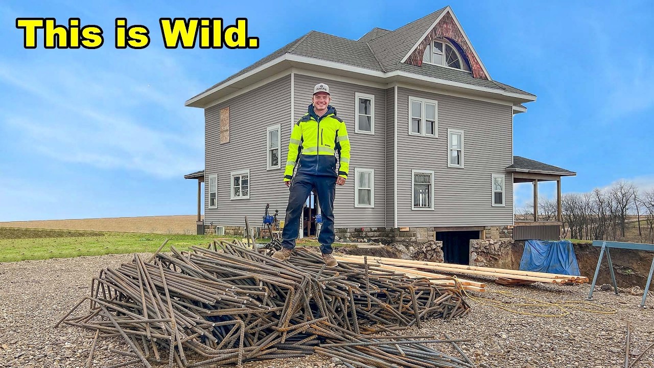 Restoring A $7,000 Mansion: Building The Most Overkill Foundation Ever!