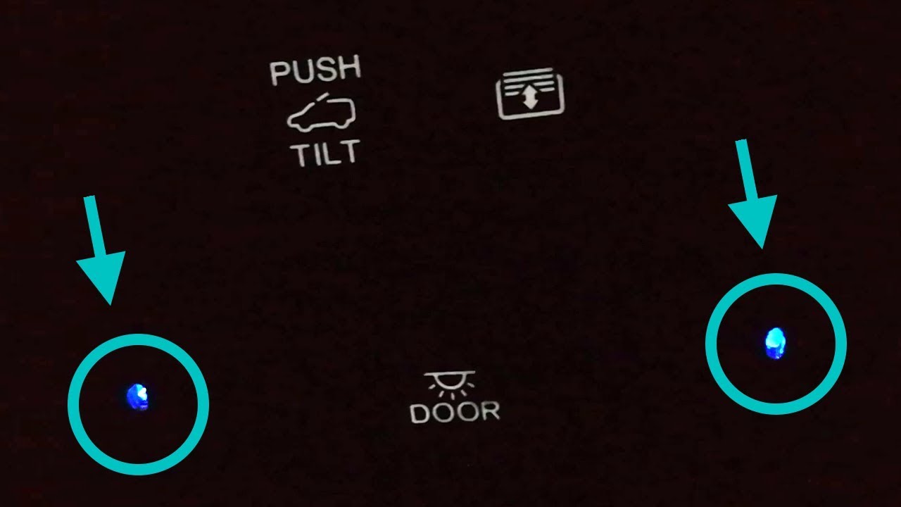 รีวิวไฟส่องแผนที่สีฟ้า ร้านเฮียชัย Blue LED Car Map Light in HRV YouTube