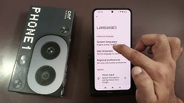 how to change language on device in cmf phone 1, mobile language change Karen