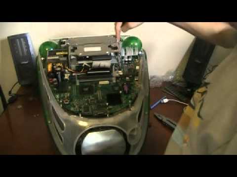 How to remove a Hard Drive on an iMac g3 (1999 Model) - YouTube