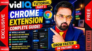 VidIQ Complete Tutorial | How To Grow On YouTube Using VidIQ | Part 2