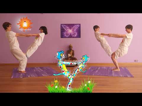 Video: Cómo hacer yoga con sus hijos: 13 pasos (con imágenes)