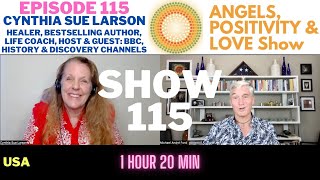 GUEST ON DISCOVERY/ HISTORY CH'S: THE COSMOS & MANKIND ♥️❤️🧡💚 CYNTHIA SUE LARSON ⭐ APL SHOW EP 115