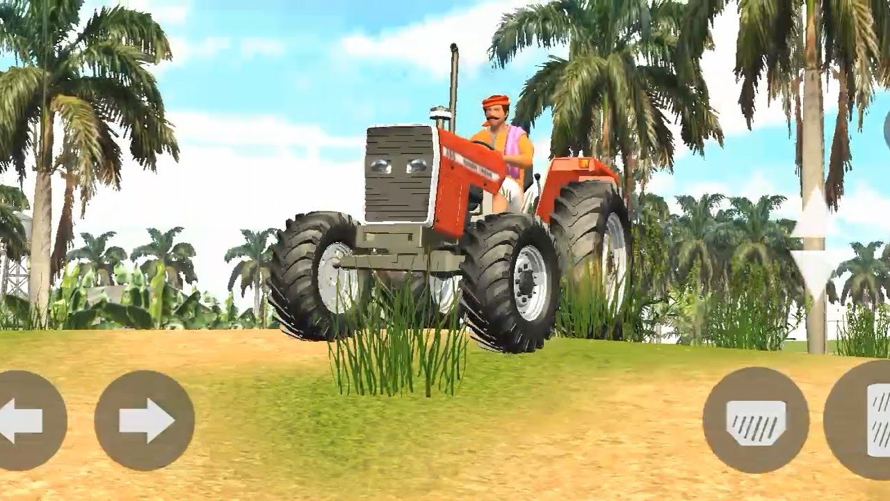 TRACTOR FARMING DRIVER VILLAGE FARMING SIMULATOR ANDROID GAMEPLAY 🔥💥