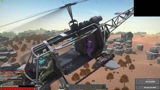 AM-P Best Pilot Aztec Hurtworld (forgets to put gas in the heli)