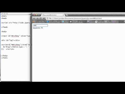 JS 4U 153: Getting the key pressed