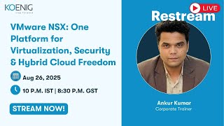 VMware NSX: One Platform for Virtualization, Security & Hybrid Cloud Freedom