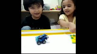 how to make lego block police car | full video in my chanel tabrezburhani lego police blocks