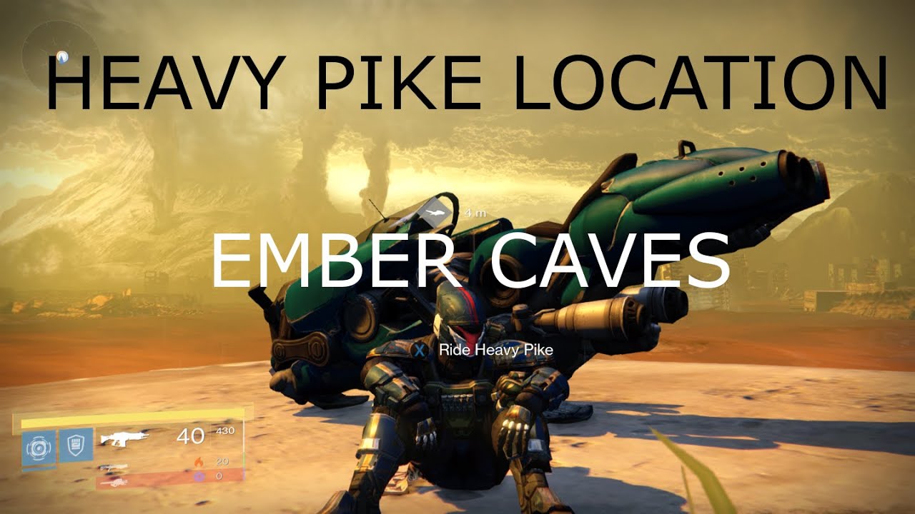 Heavy Pike Location on Venus: Ember Caves