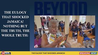 The Eulogy That Shocked Jamaica! 😱 Elda Had One Final Message: Then They CUT The Mic!