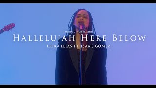 Hallelujah Here Below | Live Worship Cover | Erika Elias ft. Isaac Gomes