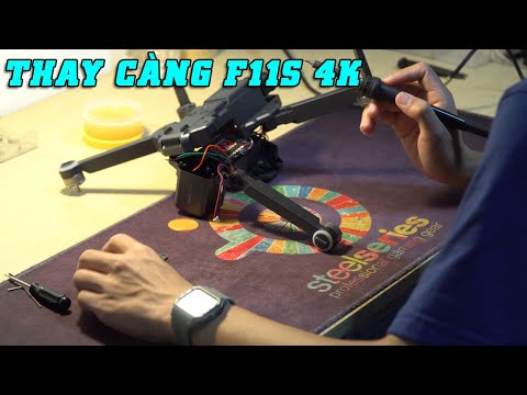 Video Hướng Dẫn Thay Càng Flycam F11s 4K Pro | Sửa Flycam... - youtube