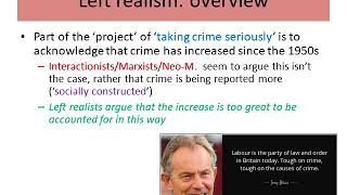 04 Right and Left Realist Perspective of Crime and Deviance
