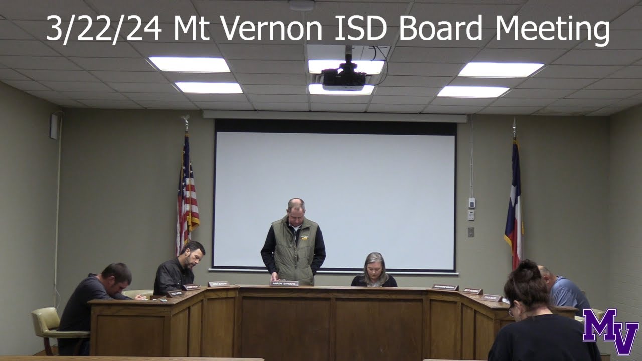 Mt Vernon Tx School Board Meeting March 22 2024 YouTube mt-vernon-tx-school-board-meeting-march-22-2024-youtube