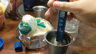 ZeroWater vs Brita vs Great Value vs Tap Water TDS Comparison (read description for flavour)